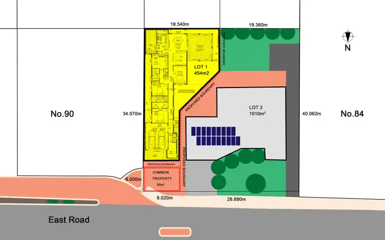 Second view of Homely land listing, 86 (Proposed Lot 1) East Road, Pearsall WA 6065