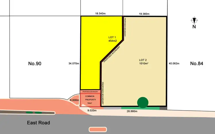 Third view of Homely land listing, 86 (Proposed Lot 1) East Road, Pearsall WA 6065