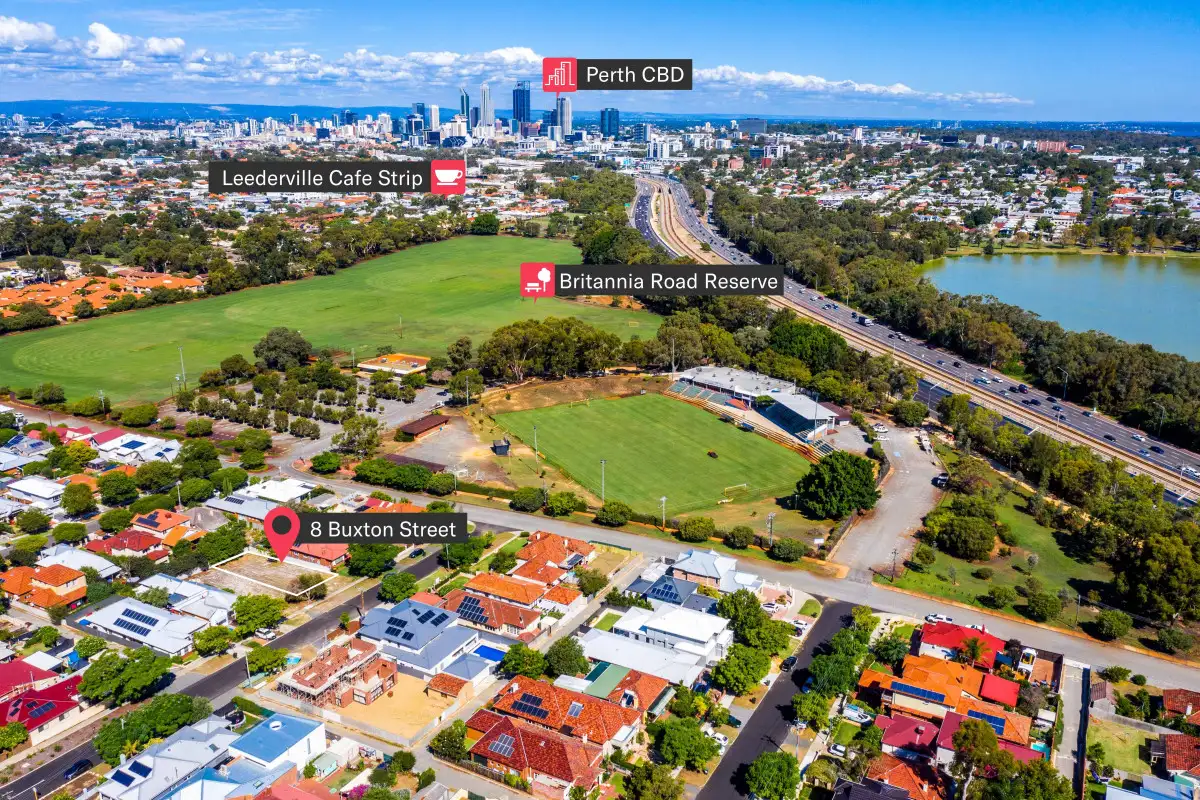 Main view of Homely land listing, 8 Buxton Street, Mount Hawthorn WA 6016