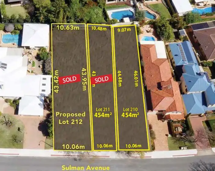 Second view of Homely land listing, LOT 210, 25 Sulman Avenue, Salter Point WA 6152
