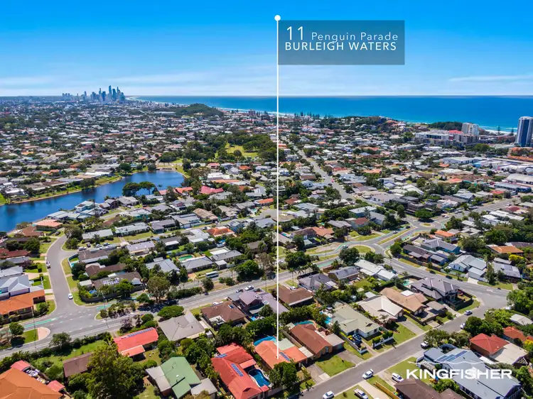 Fifth view of Homely house listing, 11 Penguin Parade, Burleigh Waters QLD 4220