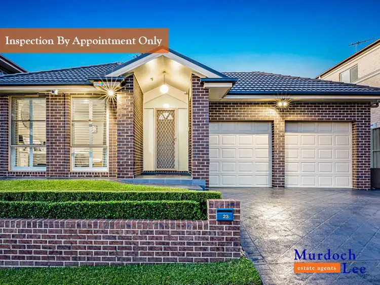 Main view of Homely house listing, 23 Hadley Circuit, Beaumont Hills NSW 2155