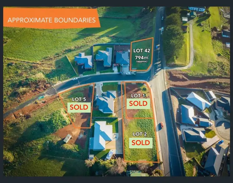 Main view of Homely land listing, Oasis Drive, Shorewell Park TAS 7320