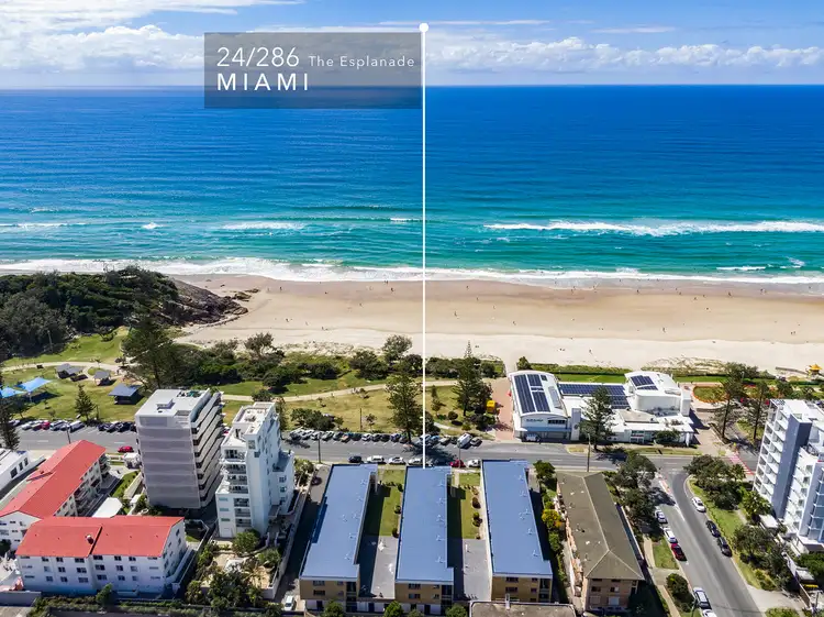 Main view of Homely apartment listing, 24/286 The Esplanade, Miami QLD 4220