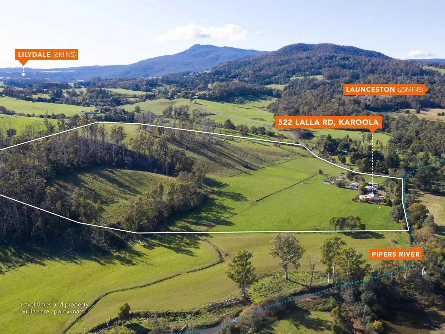 Main view of Homely house listing, 522 Lalla Road, Karoola TAS 7267
