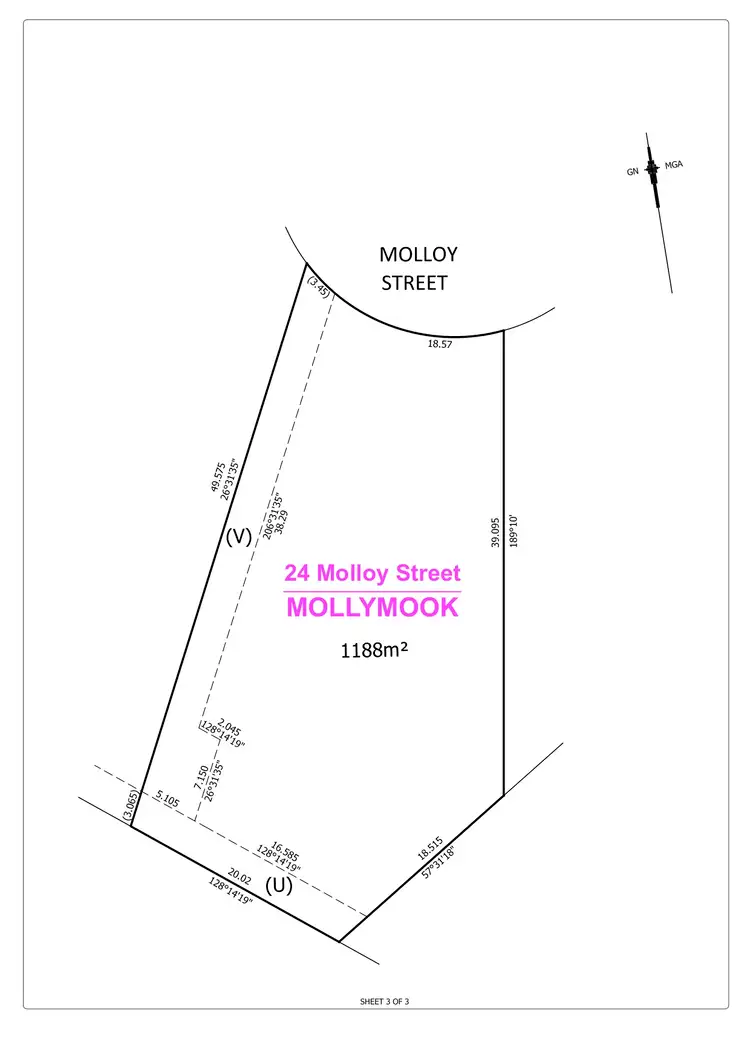 Third view of Homely land listing, 24 Molloy Street, Mollymook NSW 2539