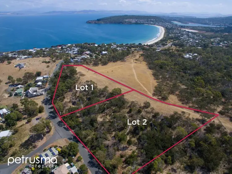 Main view of Homely land listing, Lot 1 & 2, 670 Primrose Sands Road, Primrose Sands TAS 7173