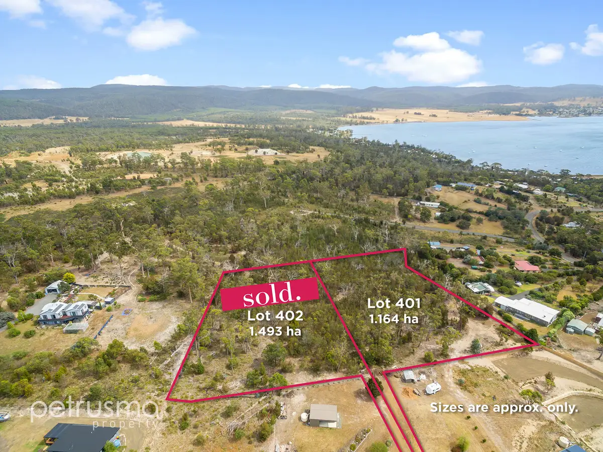 Main view of Homely land listing, LOT 401, 51 Bernacchi Drive, Orford TAS 7190