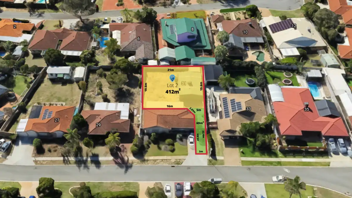 Main view of Homely land listing, LOT 2, 31 Nanika Crescent, Joondalup WA 6027