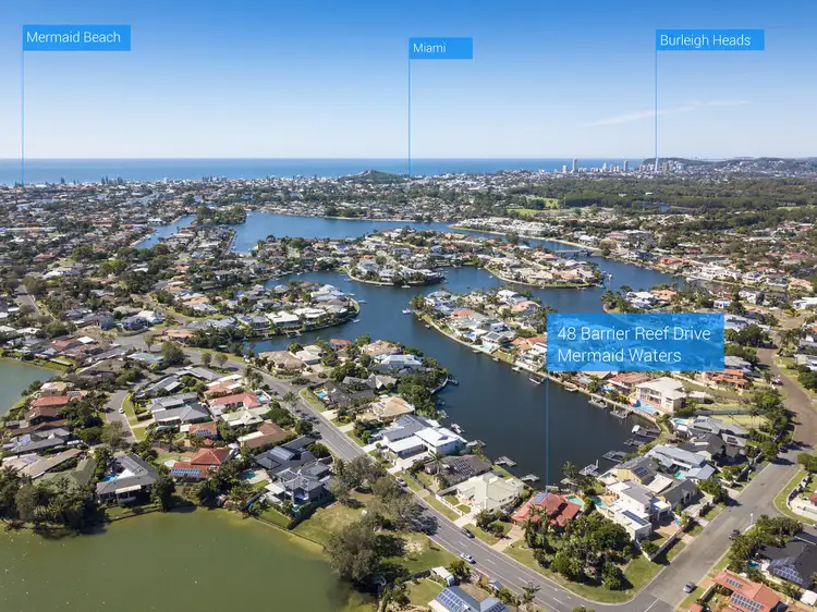 Second view of Homely house listing, 48 Barrier Reef Drive, Mermaid Waters QLD 4218