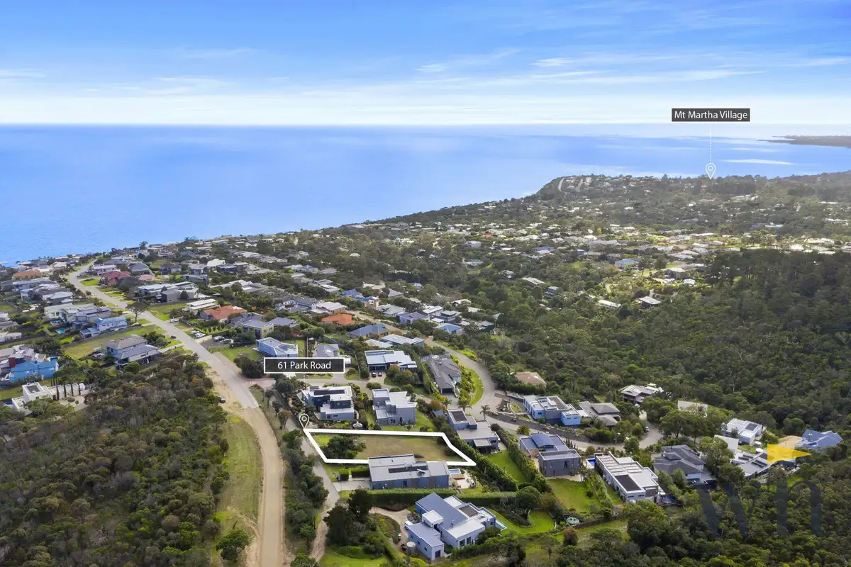 Main view of Homely land listing, 61 Park Road, Mount Martha VIC 3934