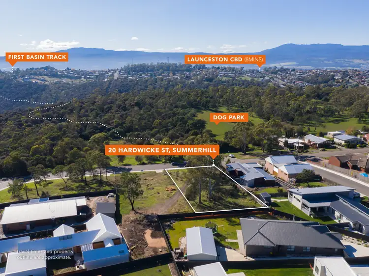 Main view of Homely land listing, 20 Hardwicke Street, Summerhill TAS 7250