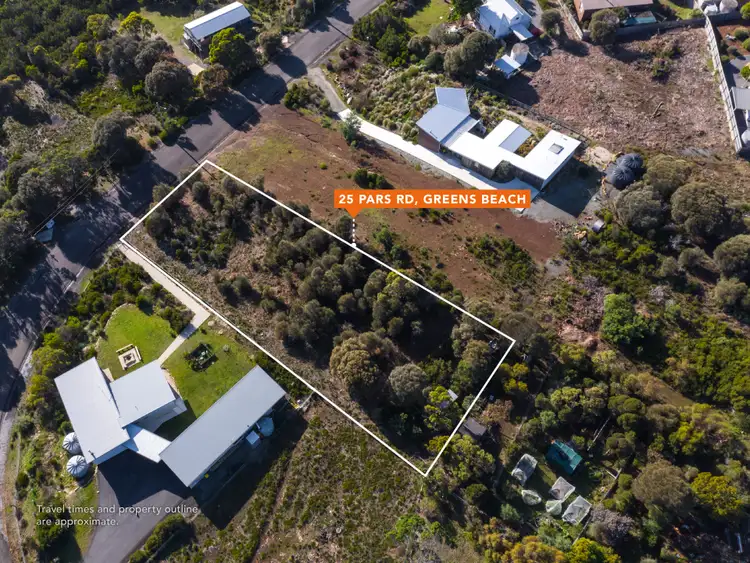 Second view of Homely land listing, 25 Pars Road, Greens Beach TAS 7270