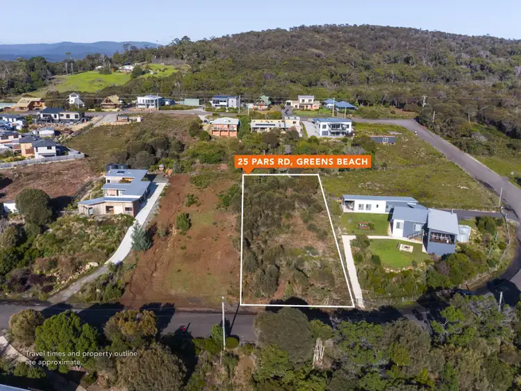 Third view of Homely land listing, 25 Pars Road, Greens Beach TAS 7270