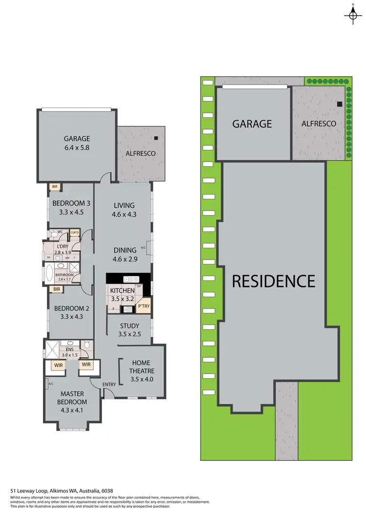 Fifth view of Homely house listing, 51 Leeway Loop, Alkimos WA 6038