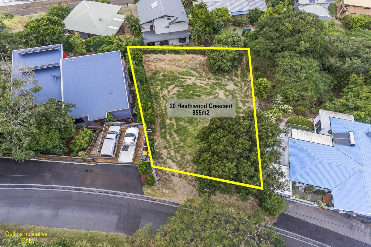 Main view of Homely land listing, 20 Heathwood Crescent, Qunaba QLD 4670