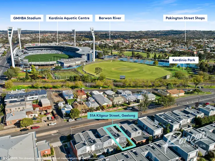 Main view of Homely townhouse listing, 51A Kilgour Street, Geelong VIC 3220