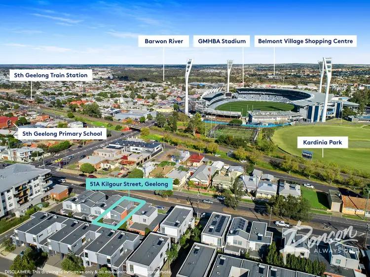 Second view of Homely townhouse listing, 51A Kilgour Street, Geelong VIC 3220