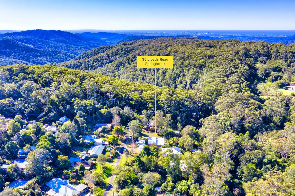 Main view of Homely land listing, 35 Lloyds Road, Springbrook QLD 4213