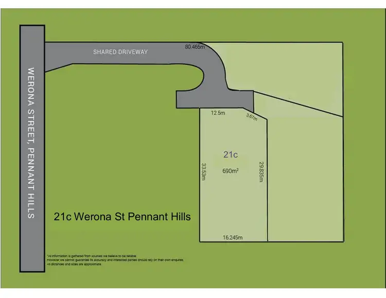 Third view of Homely land listing, 21c Werona Street, Pennant Hills NSW 2120