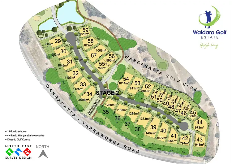 Main view of Homely land listing, LOT 29 Waldara Golf Estate, Wangaratta VIC 3677
