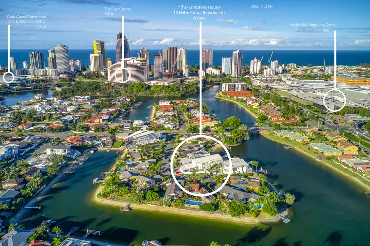 Fifth view of Homely house listing, 10 Helen Court, Broadbeach Waters QLD 4218