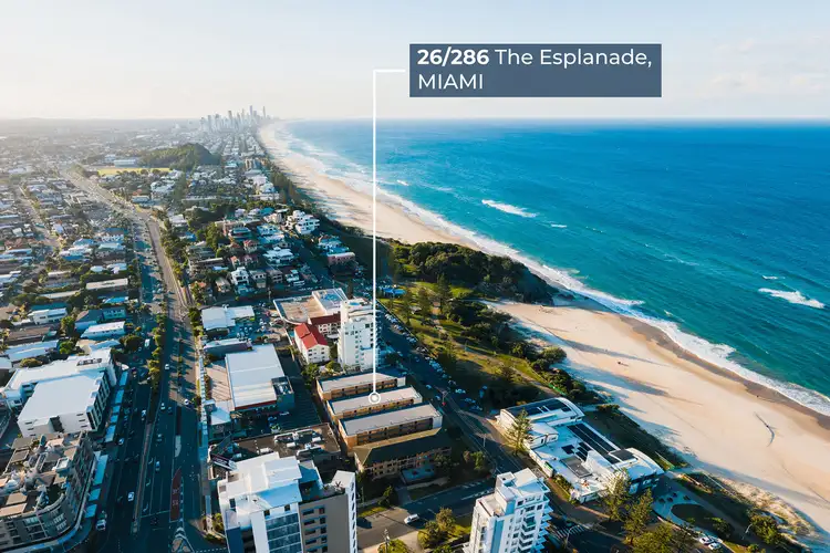 Main view of Homely apartment listing, 26/286 The Esplanade, Miami QLD 4220