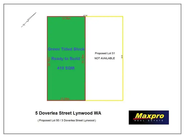 Fifth view of Homely land listing, LOT PL 50, 3 Doverlea Street, Lynwood WA 6147