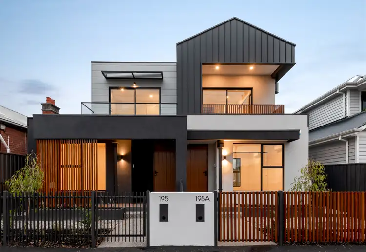 Second view of Homely townhouse listing, 195 Glenlyon Road, Brunswick East VIC 3057