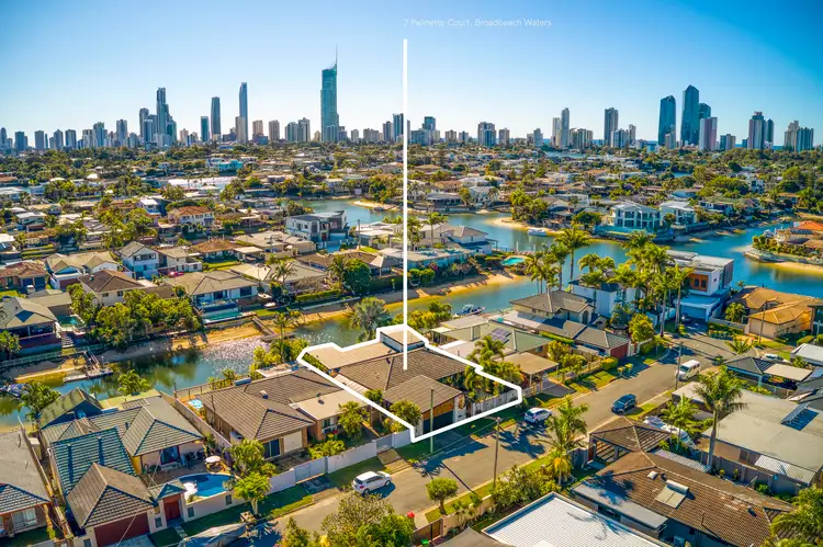 Second view of Homely house listing, 7 Palmetto Court, Broadbeach Waters QLD 4218