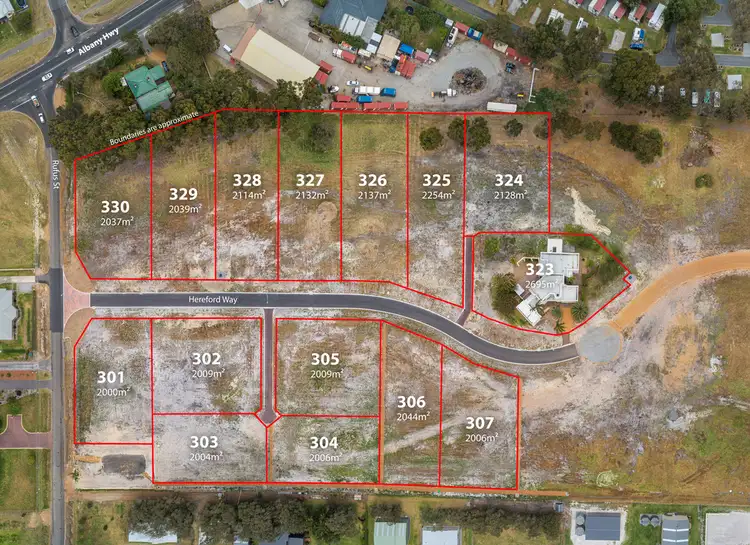 Second view of Homely land listing, LOT 301 Hereford Way, Milpara WA 6330