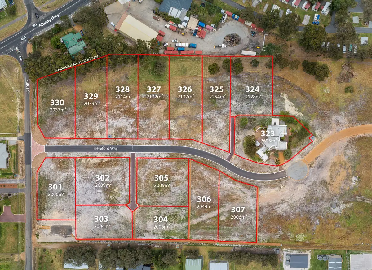 Main view of Homely land listing, LOT 328 Hereford Way, Milpara WA 6330