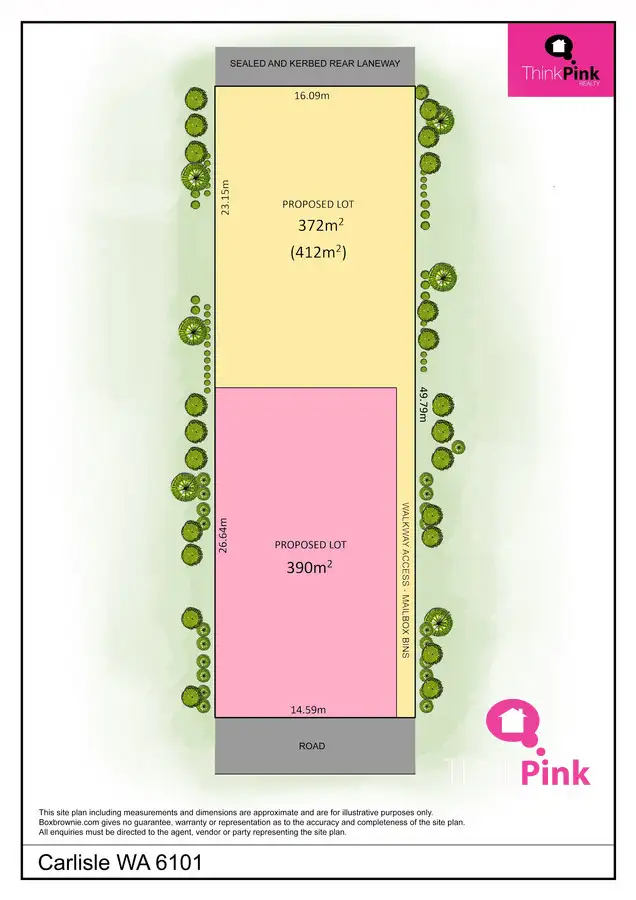 LOT 2 Proposed, 207 Bishopsgate Street, Carlisle WA 6101