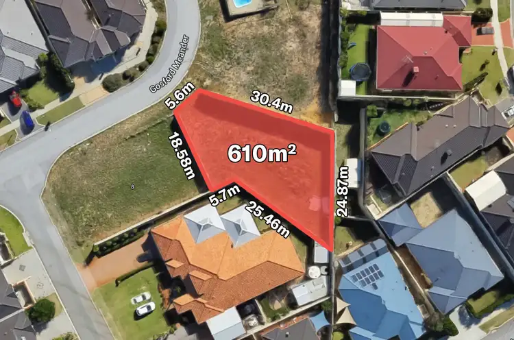 Main view of Homely land listing, 46 Gosford Meander, Ashby WA 6065