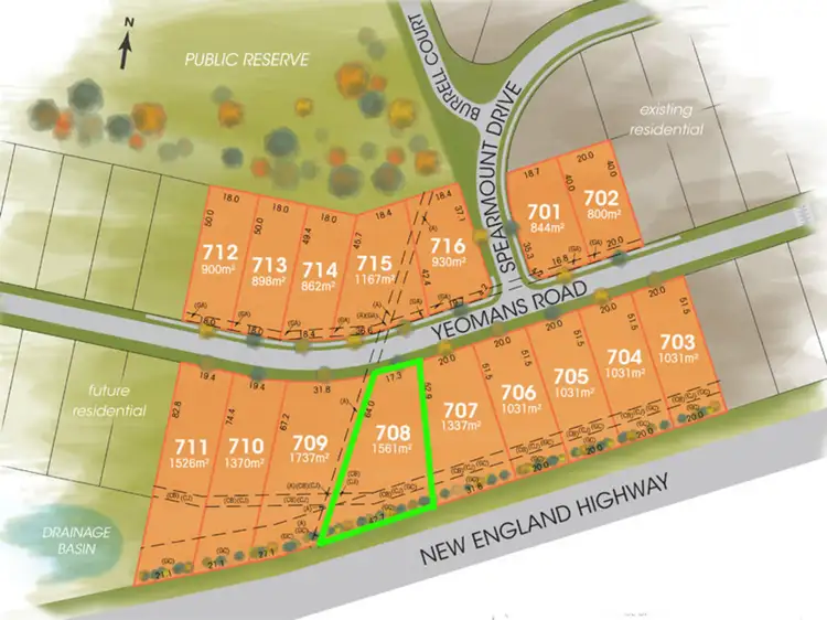 LOT 708 The Foothills Estate, Armidale NSW 2350