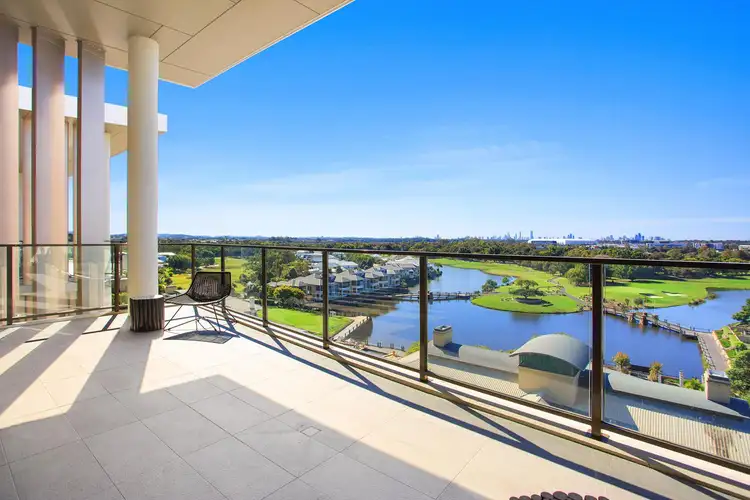 Third view of Homely apartment listing, 703/601 The Glades Drive, Robina QLD 4226