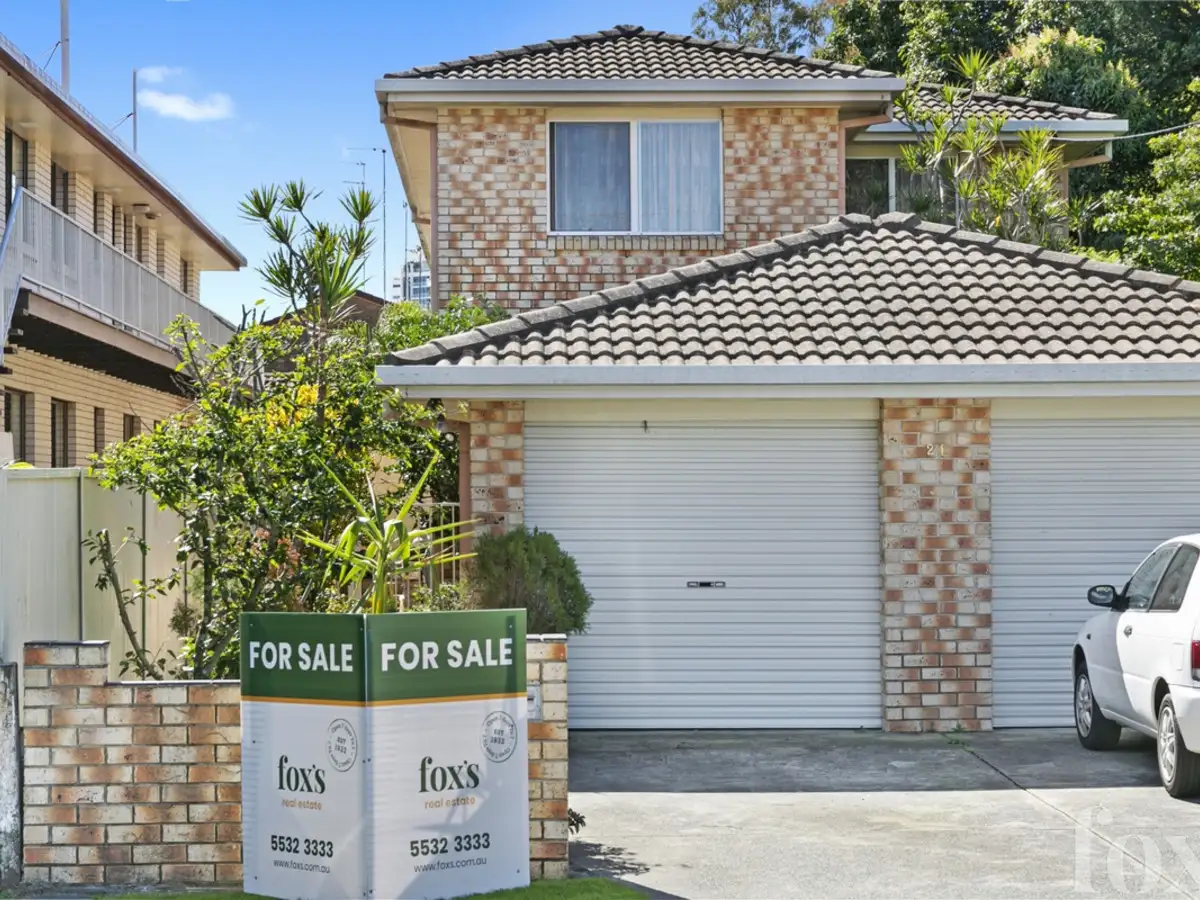 Main view of Homely townhouse listing, 1/21 Stevens Street, Southport QLD 4215