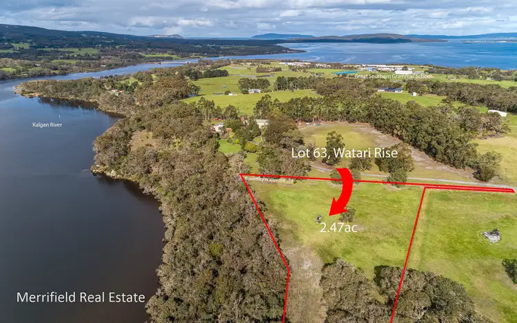 Third view of Homely land listing, LOT 63 Watari Rise, Kalgan WA 6330