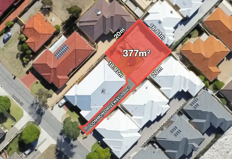 Main view of Homely land listing, 44A Leeds Street, Dianella WA 6059
