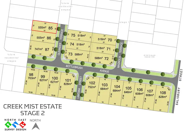Main view of Homely land listing, LOT 85 Creek Mist Estate, Wangaratta VIC 3677