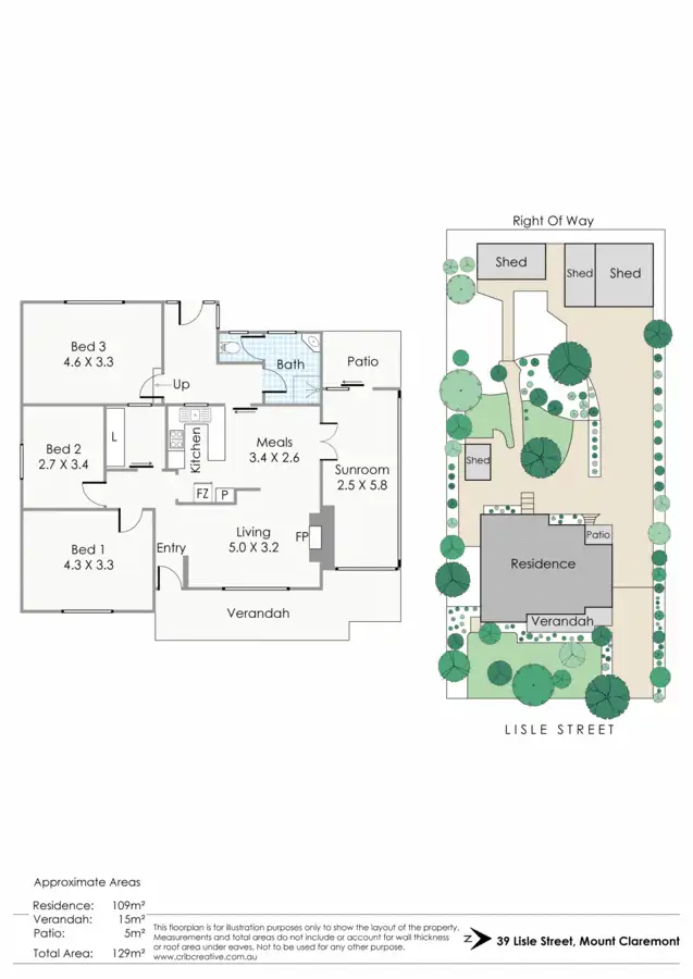 Sixth view of Homely house listing, 39 Lisle Street, Mount Claremont WA 6010