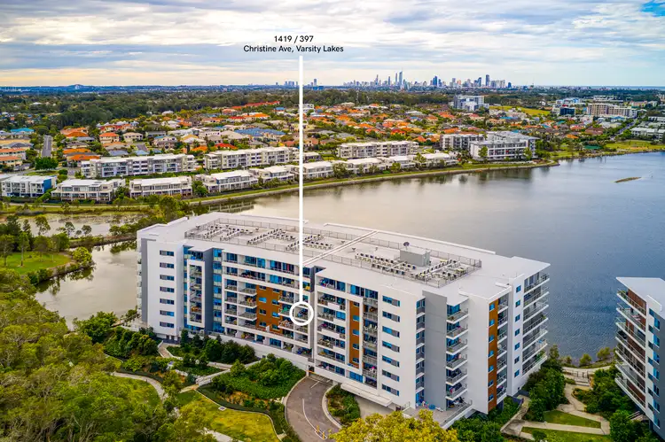 Main view of Homely unit listing, 1419/397 Christine Avenue, Varsity Lakes QLD 4227