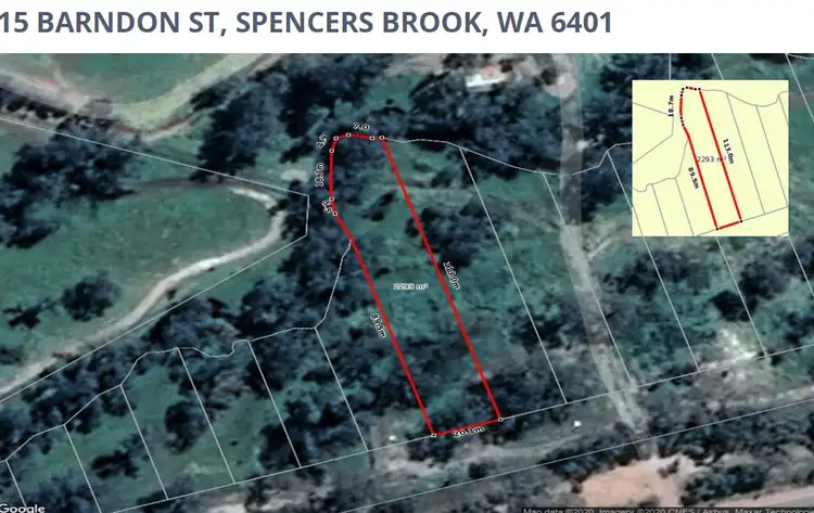Third view of Homely land listing, 13 & 15 Barndon Street, Spencers Brook WA 6401
