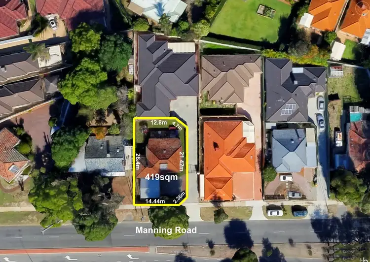 Second view of Homely house listing, 1/141 Manning Road, Manning WA 6152
