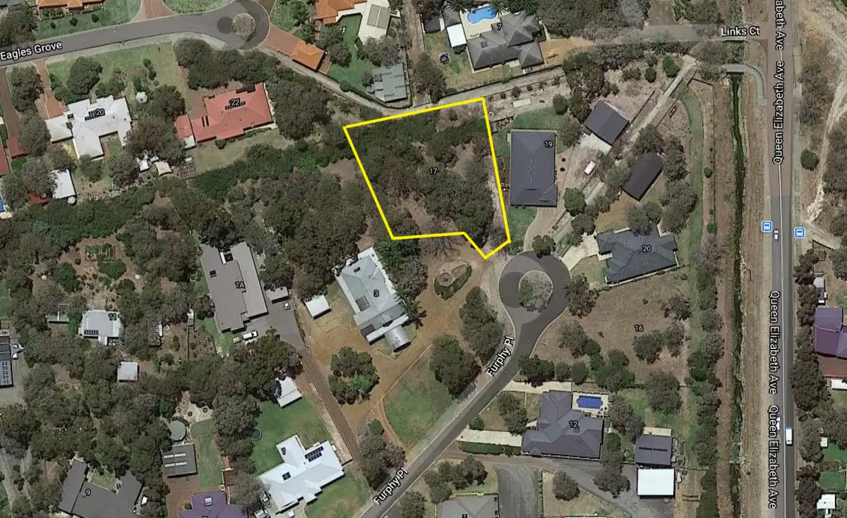 Main view of Homely land listing, 17 Furphy Place, West Busselton WA 6280