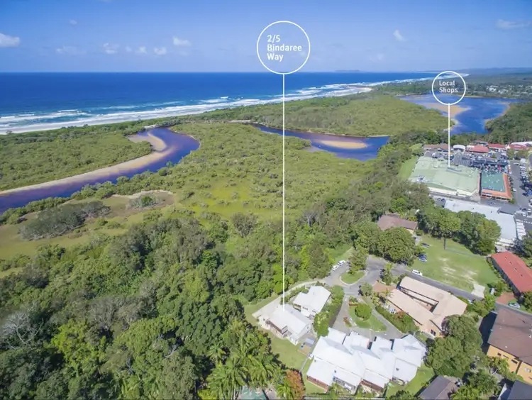 Third view of Homely house listing, Unit 2/5 Bindaree Way, Ocean Shores NSW 2483