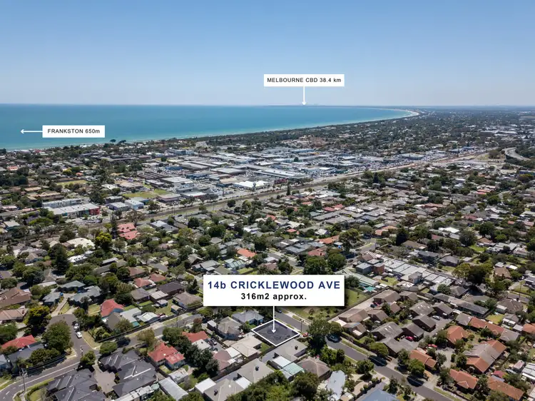 Second view of Homely land listing, 14b Cricklewood Street, Frankston VIC 3199