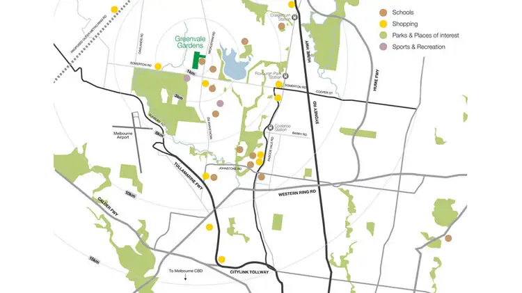 Fourth view of Homely land listing, LOT 1515, 22 Strawflower Circuit, Greenvale VIC 3059
