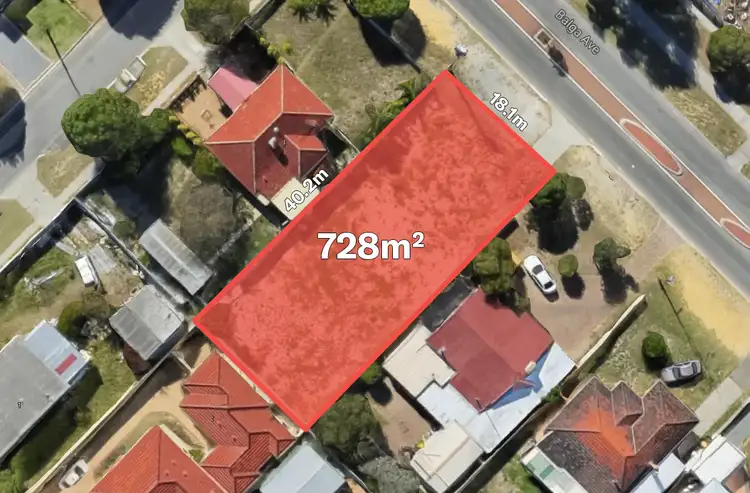 Main view of Homely land listing, 126 Balga Avenue, Balga WA 6061