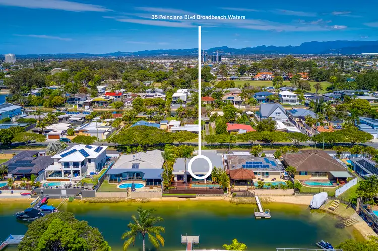 Third view of Homely house listing, 35 Poinciana Boulevard, Broadbeach Waters QLD 4218
